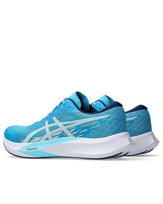 Asics Blue Hyper Speed 4 'Digital Aqua Soothing Sea' for men