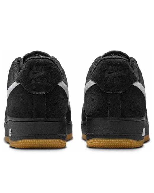 black air force gum bottom