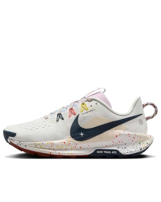 Nike White (Wmns) React Pegasus Trail 5 'Summit Football Foam Armory'
