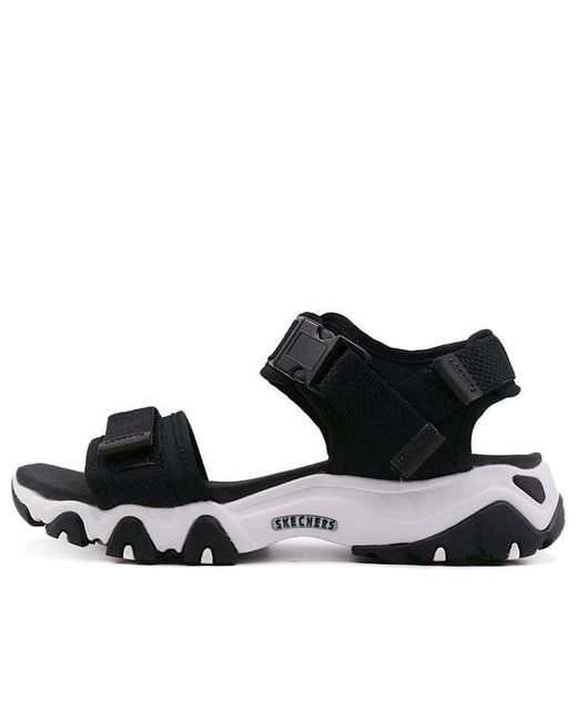 Skechers Black (Wmns) Dlites 2.0 Fashion Sandals