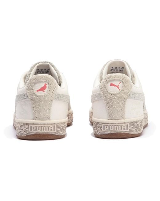 PUMA White X Staple Suede