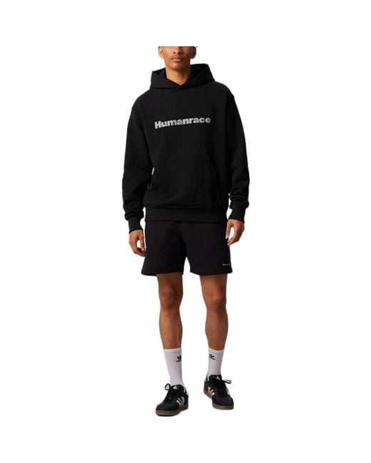 Adidas Originals X Pharrell Williams Crossover Solid Color Alphabet Athleisure Casual Sports Black for men