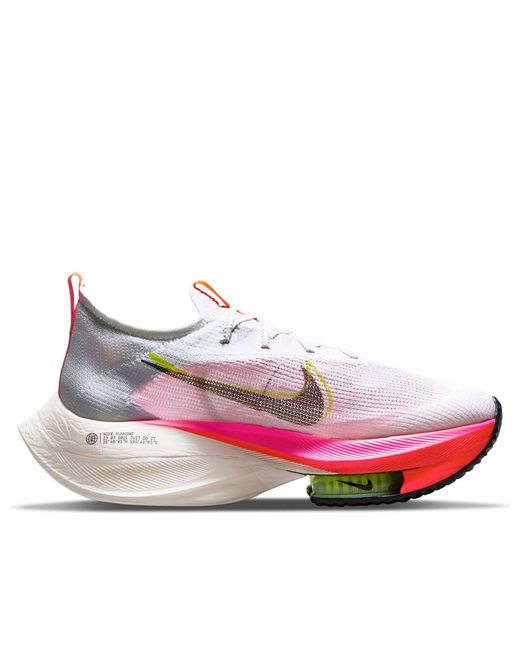 Nike Pink Air Zoom Alphafly Next% Flyknit 'Rawdacious' for men