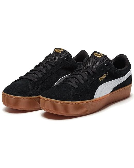 PUMA Black (Wmns) Vikky Platform And'