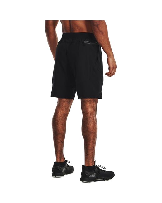 Under Armour Black Unstoppable Cargo Shorts for men