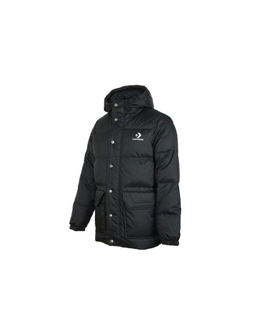 Converse Blue Down Fill Puffer Jacket for men