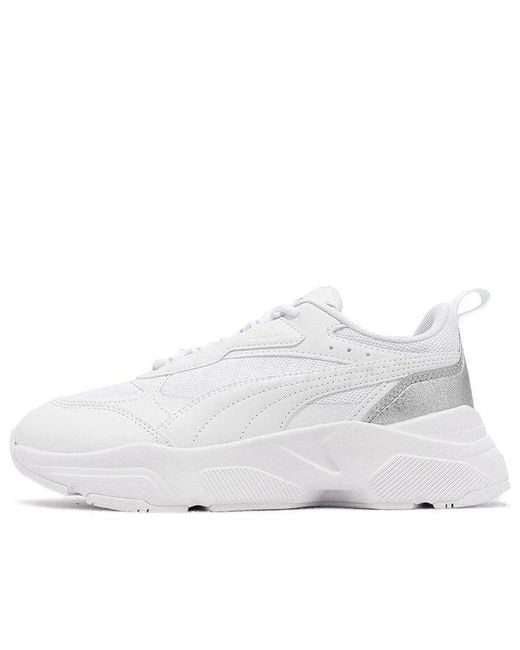 PUMA White (Wmns) Cassia 'Distressed