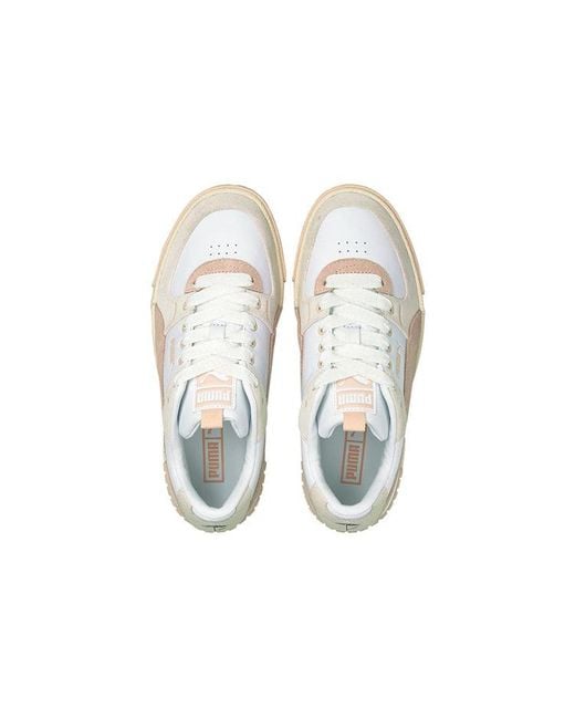 PUMA White Cali Sport 'in Bloom - Marshmallow'