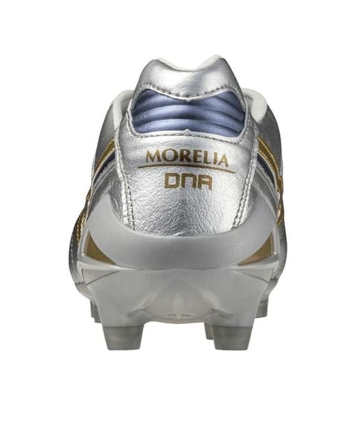 Mizuno Gray Morelia Dna Japan Fg 'Platinum Pack' for men