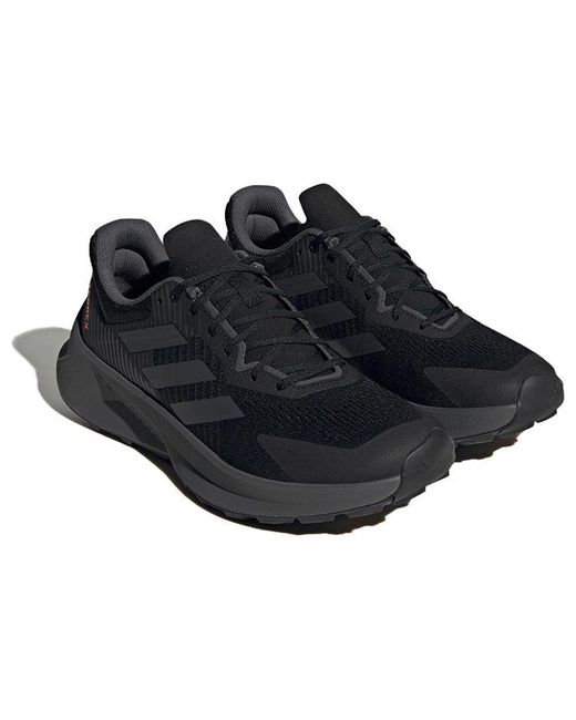 Adidas Black Terrex Soulstride Trail Flow for men