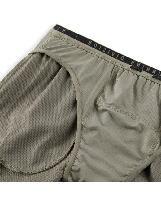 Nike Gray Running Division Dri-Fit Adv Shorts for men