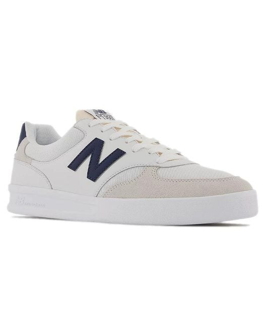 New Balance White 300 Court for men