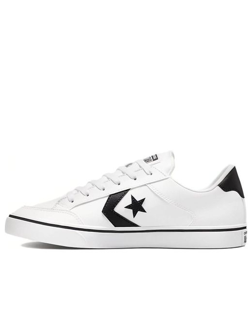 Converse White Tobin Synthetic Leather Ox for men