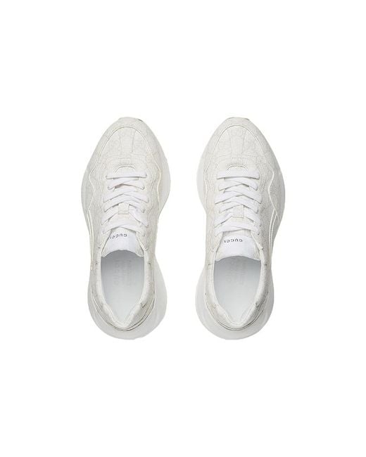 Gucci White (Wmns) Rhyton Monogram'