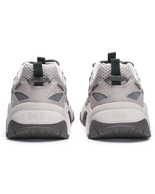 Fila Gray Fluid Iv Sneakers for men