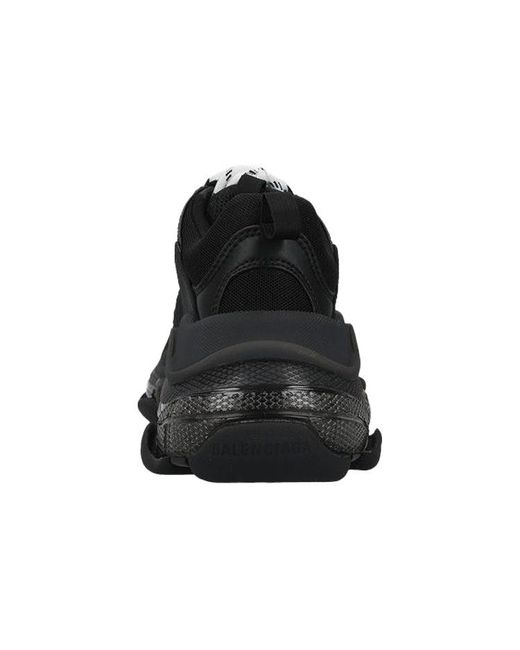 Balenciaga Black (Wmns) Triple S Sneaker 'Clear Sole