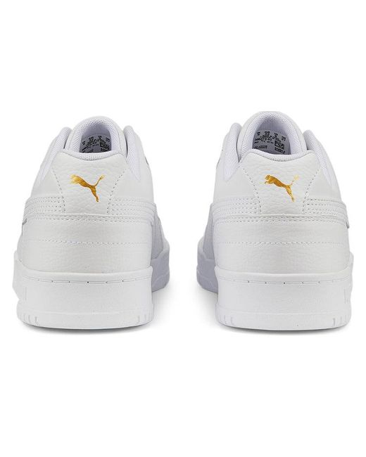 PUMA White Rbd Game Low for men