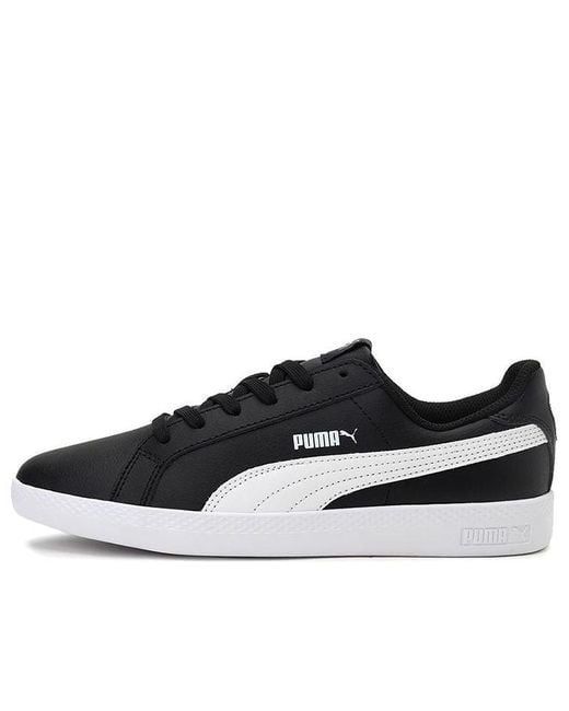 PUMA Black (Wmns) Smash Casual Shoes