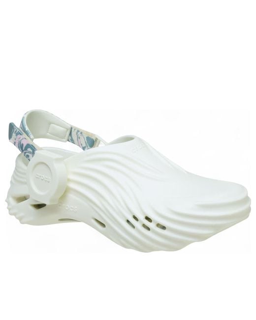 CROCSTM White X G-Shock Echo Wave Clog for men