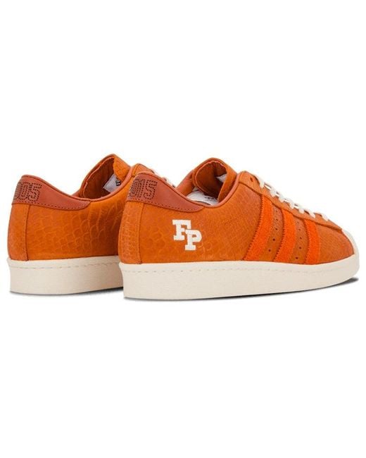 Adidas Orange Footpatrol X Superstar 80V Fp 'Fox' for men