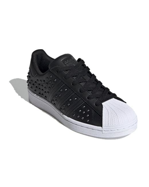 Adidas Black (Wmns) Superstar 'Core Stud'