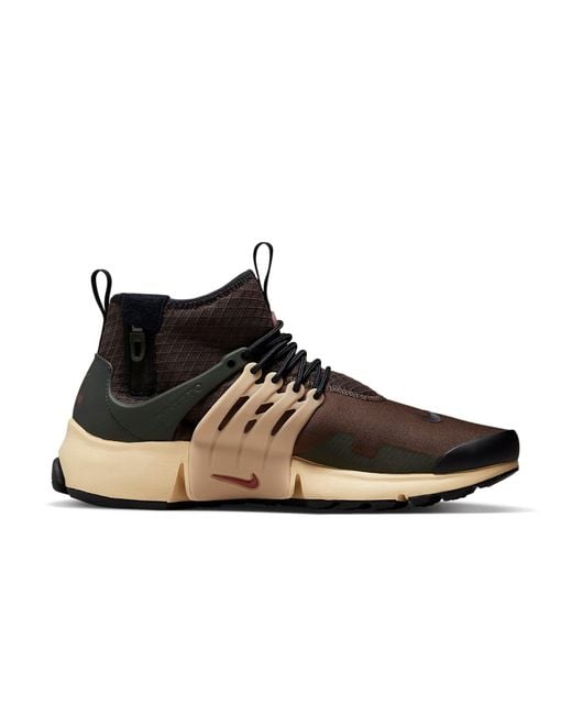 Nike Black Air Presto Mid Utility 'Baroque Sesame' for men