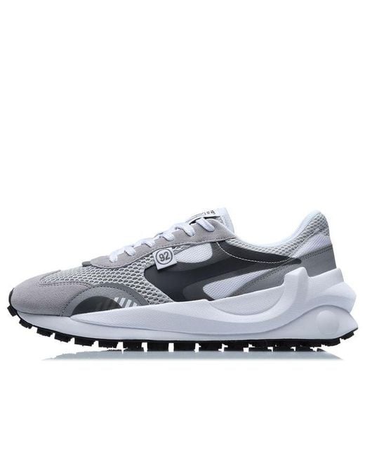 Li-ning Gray Universe Premium Low for men