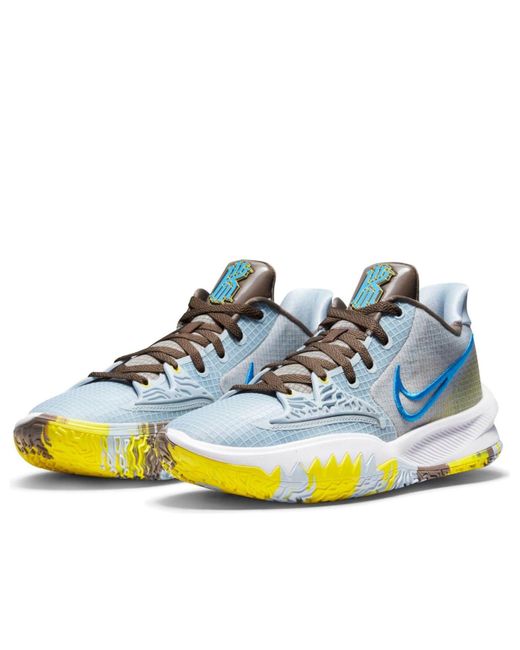 Nike Blue Kyrie Low 4 'Light Armory' for men