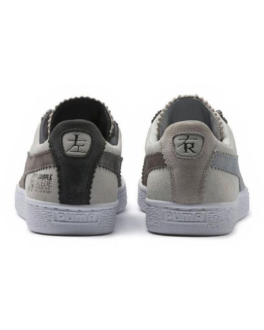 PUMA Gray Michael Lau X Suede Classic for men