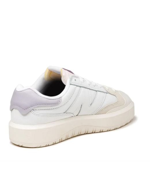 New Balance White Ct302Sl Shoes for men