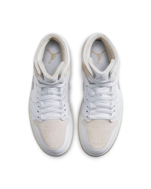 Nike White 1 Mid Se Craft 'Inside Out' for men