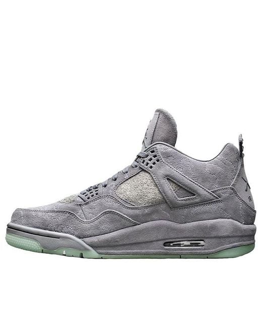 Nike Gray Air 4 Retro Kaws "Kaws" Shoes