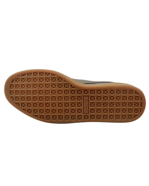 PUMA Brown Suede Classic Natural Warmth 'Falcon' for men