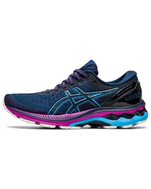 Asics Blue (Wmns) Gel-Kayano 27 Wide 'French Digital Aqua'