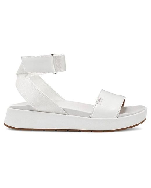 Ugg White (Wmns) Lennox Series Sports Sandals