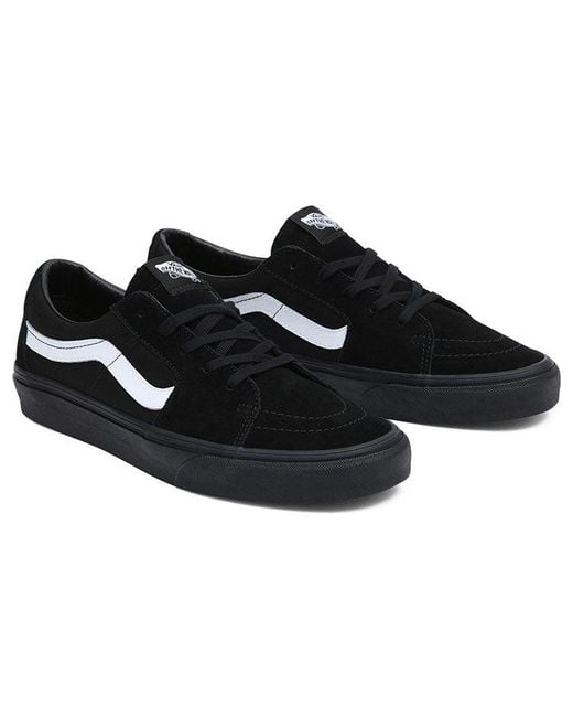 Vans Black Sk8-Low 'Contrast' for men