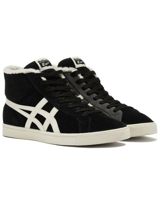 Onitsuka Tiger Black Fabre Rb Shoes for men