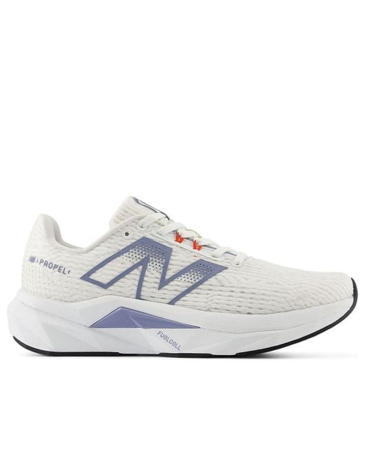 New Balance White (Wmns) Fuelcell Propel V5 'Sea Salt Dusk Shower'