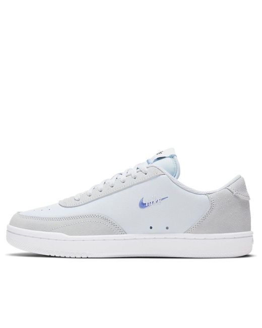 Nike White Court Vintage Premium For Blue
