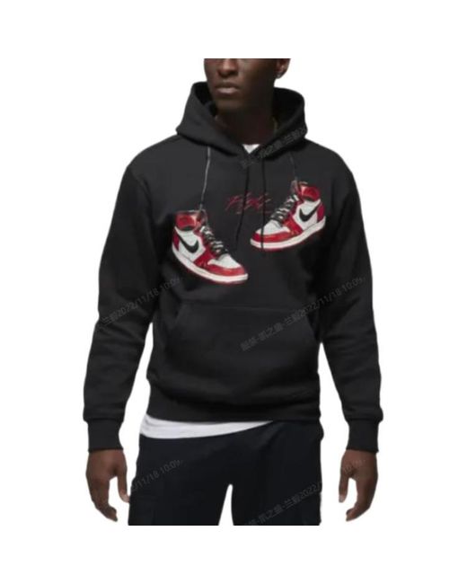 Nike Blue Hoodie 'Jordan 1 Chicago' for men