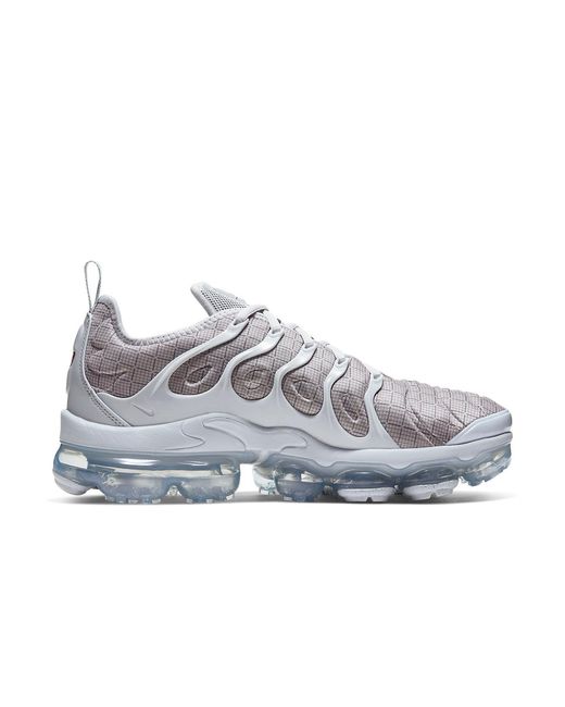 Nike Gray Air Vapormax Plus 'Pure Platinum' for men