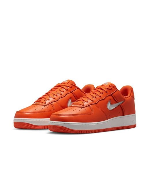 Nike Orange Air Force 1 Low Retro Shoes