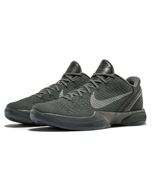 Nike Zoom Kobe 6 'fade To Black' in Gray for Men | Lyst