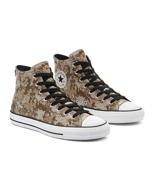 Converse Brown Chuck Taylor All Star Pro High 'Digi Camo' for men