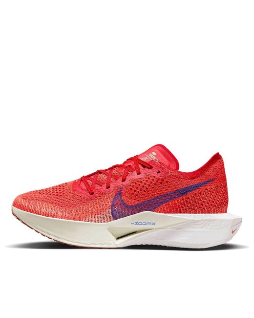 Nike Red Zoomx Vaporfly Next% 3 for men