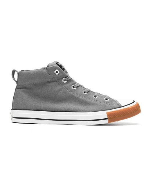 Converse Chuck Taylor All Star Ctas Street Mid in Gray for Men | Lyst