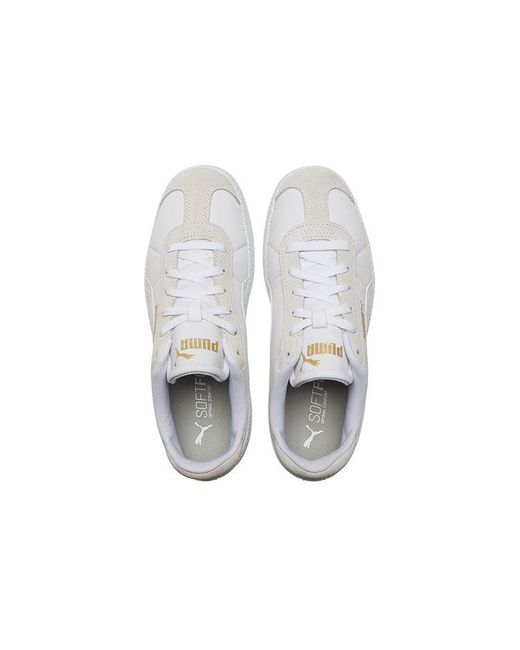 PUMA White Club Nylon Casual Skateboarding Shoes for men