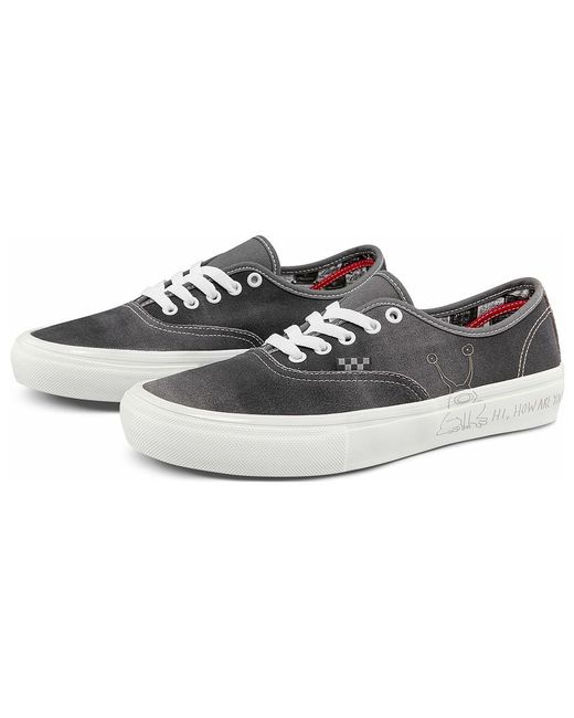 Vans Gray Daniel Johnston X Skate Authentic 'Hi, How Are You Project' for men