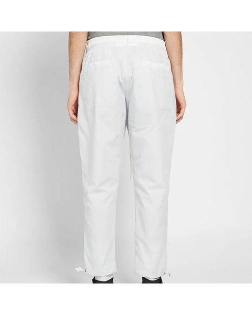 Nike White X Fear Of God Woven Pant 'Pure Platinum' for men