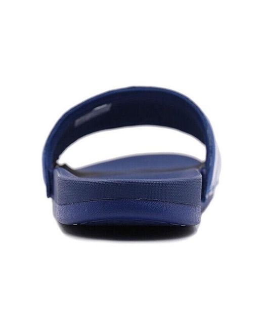 Adidas Blue Adilette Supercloud Plus 'Equipment' for men